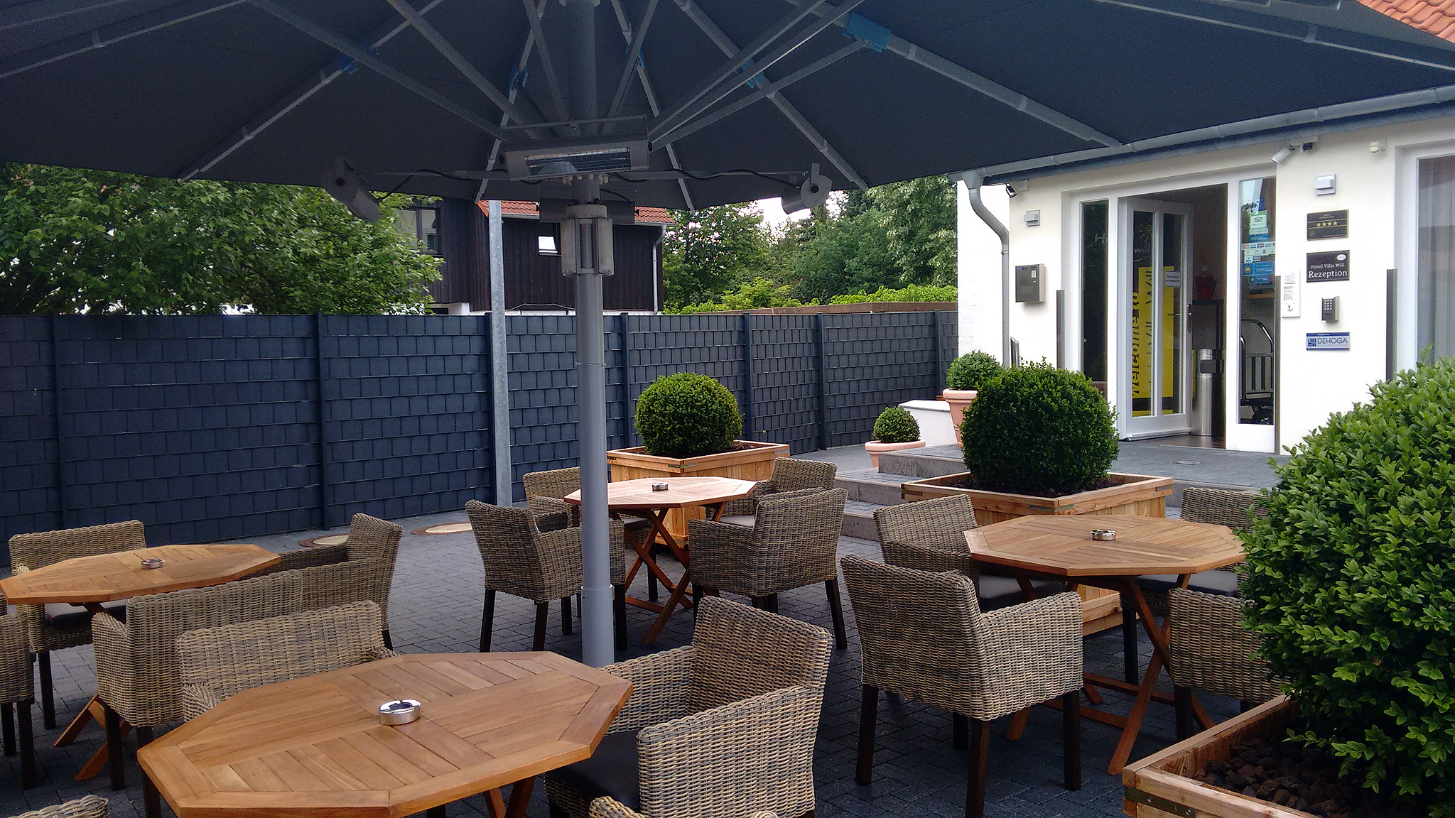 Terrasse – Hotel Villa Will